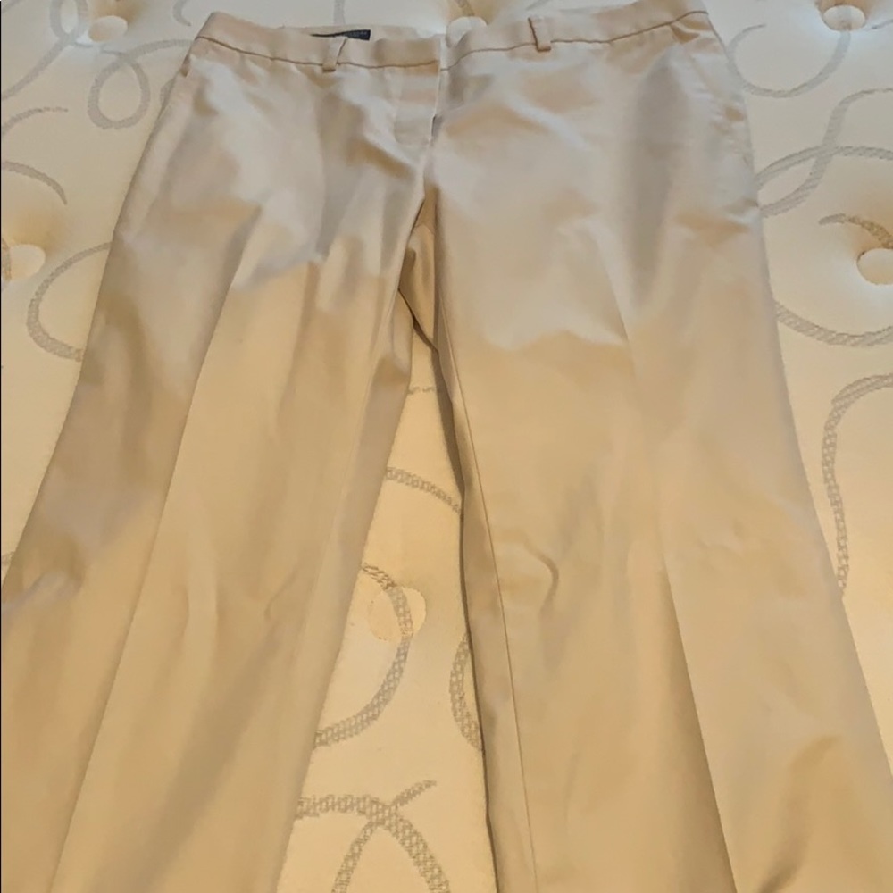 Brooks brother petite khaki colored dress pants
